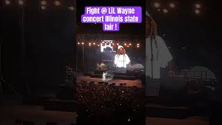 footage of hands being thrown @ lil Wayne concert Illinois state fair #lilwayne #concert #music #rap