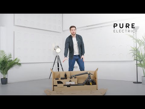 Desembalaje y configuración del nuevo patinete eléctrico Pure Air3 | Pure Electric