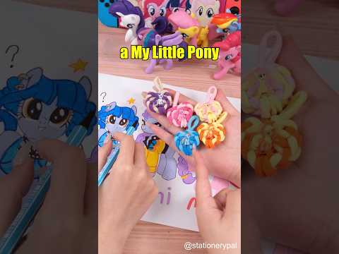DIY My Little Pony Heart Charm!💗✨#shorts