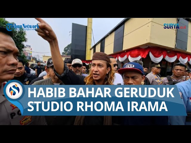 Bahar bin Smith Datang Ingin Gagalkan Pelantikan Pengurus PWI LS di Studio Rhoma Irama Depok
