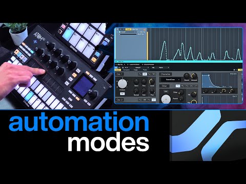 Using Different Automation Modes in Studio One | PreSonus