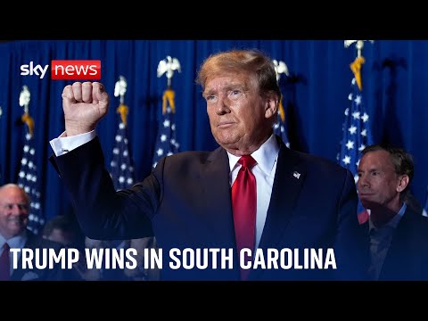 Donald Trump wins Republican primary in South Carolina | United States election