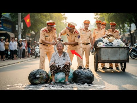 CSGT Cạo Đầu Bà Già Giữa Phố, Không Ngờ Bà Là Tướng Quân Đội Về Hưu!
