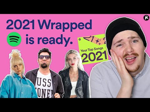 REACTING TO MY MOST PLAYED MUSIC OF 2021 (SPOTIFY WRAPPED)