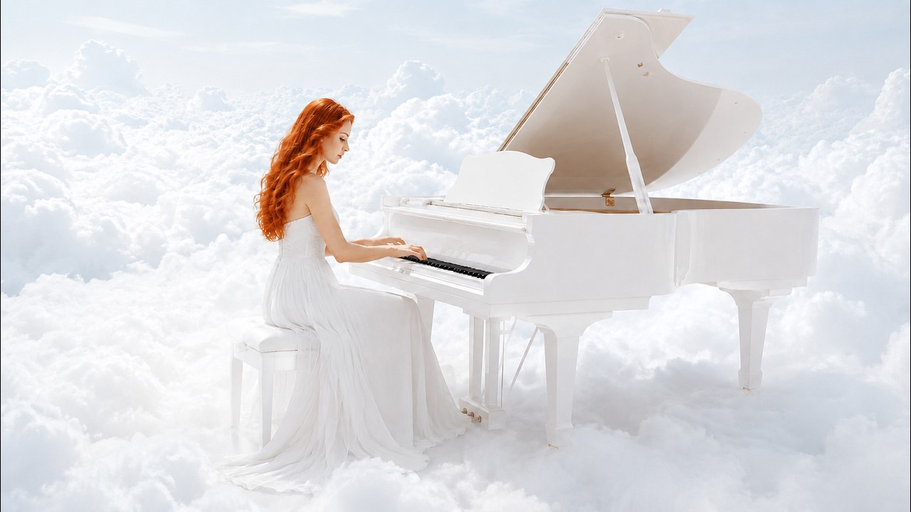 3 Hours of Beautiful Piano Music for Relaxation, Study & Deep Calm | Sky & Clouds Ambience
