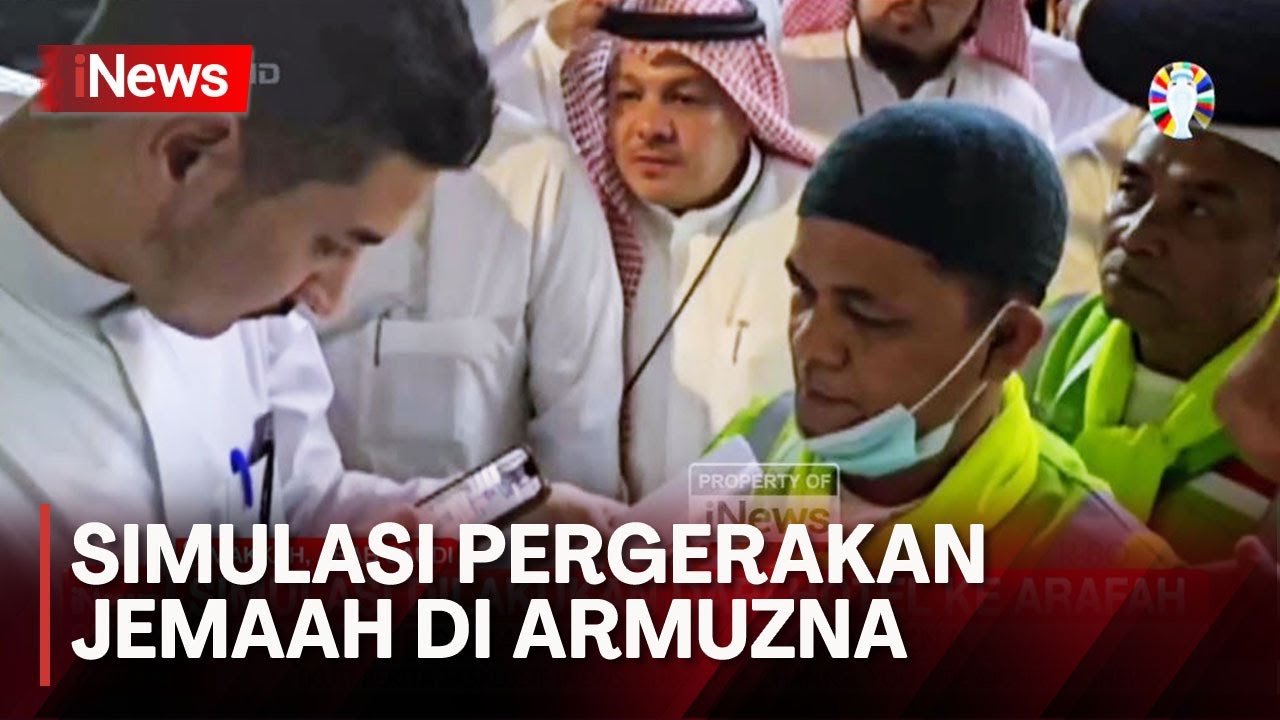 Simulasi Pergerakan Jemaah dari Hotel ke Arafah Dimatangkan - iNews Prime 12/06