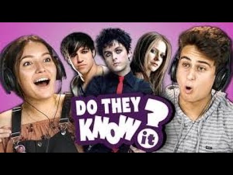 DO TEENS KNOW 2000s POP PUNK MUSIC? #3 (REACT: Do They Know It?)