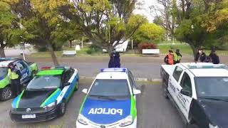 La cúpula policial de la región encabezó amplio operativo