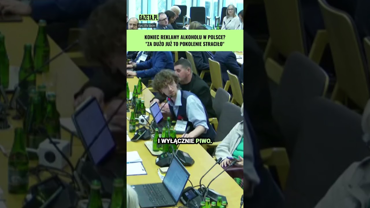 Będzie całkowity ban na reklamy alkoholu? #shorts