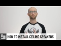 How to install ceiling speakers - Magnat ICQ 62, Magnat ICQ 262