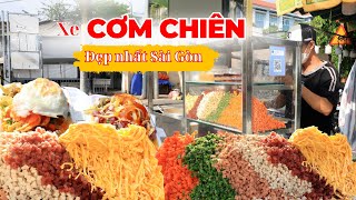 Bất ngờ xuất hiện xe cơm chiên dương châu ĐẸP NHẤT trên đường phố Sài Gòn