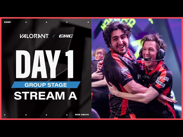 VALORANT at EWC 25 - Day 1 - Group Stage - Stream A