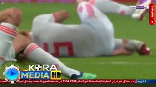 ملخص اهداف مباراة البرتغال واسبانيا كاس العالم2018 .وتالق كرسيانو ...