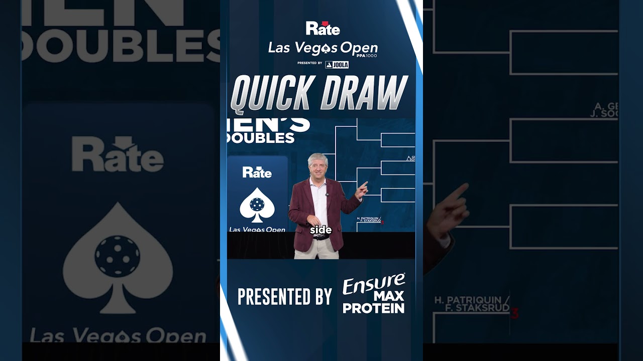 Vegas Quick Draw 🎰 | Men’s Doubles | Presented by Ensure Max Protein