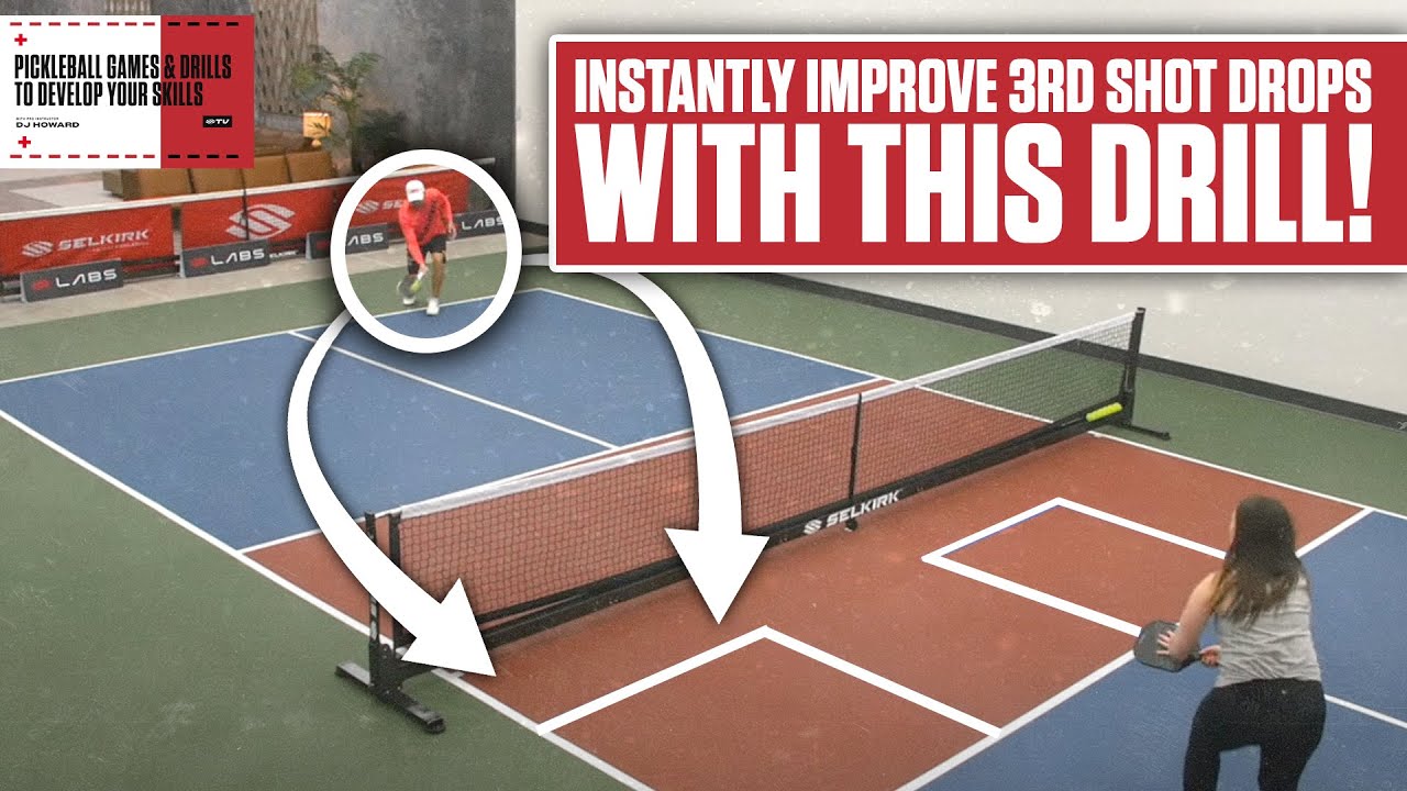 Drop Shot Death Drill: Practice Your Pickleball Drop Shots from the Baseline