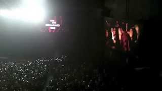 2ne1 Concert - Nokia Theater, LA,  Kiss Cam