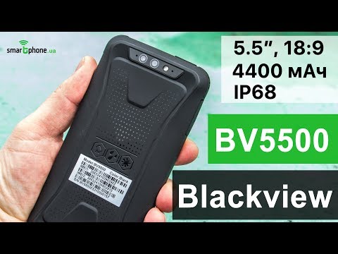 Смартфон blackview bv5500 pro обзор