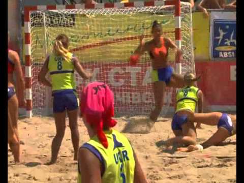 Чемпионат Украины по пляжному гандболу в Ильичевске