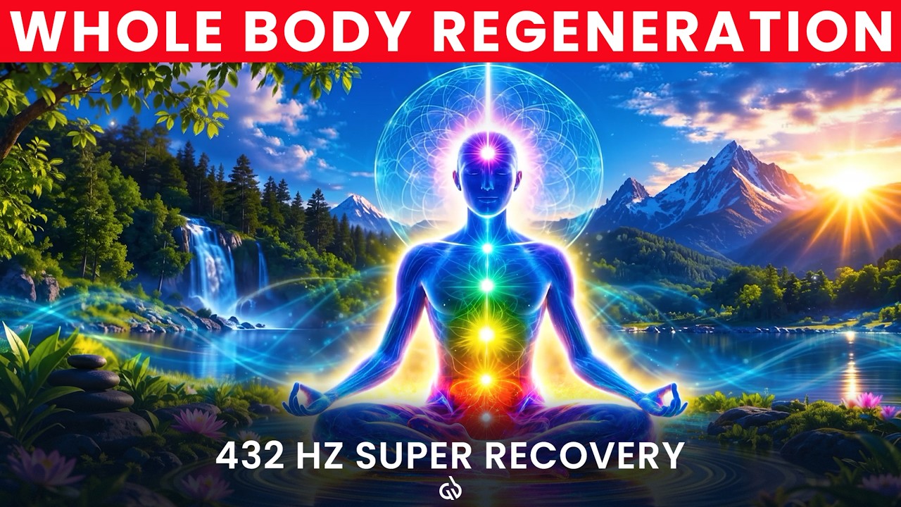 432 Hz Super Recovery & Healing Frequency: Whole Body Regeneration