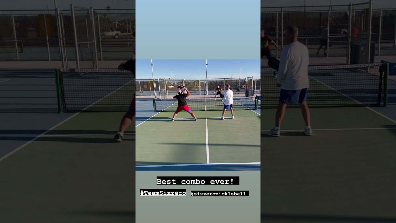 Working my left side! #pickleball #Highlights #Sports #Fun #Action
