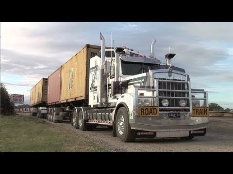 Aussie Trucks, Semi, B-Double, And Road Trains. - YouTube