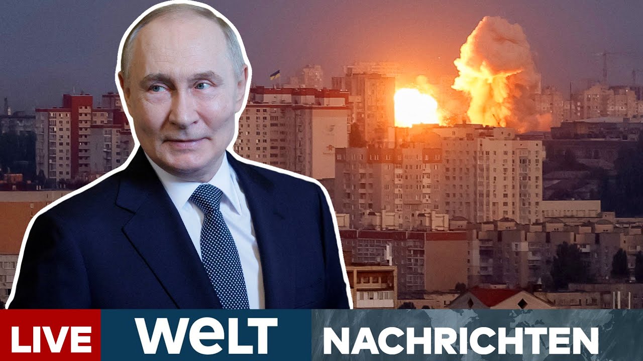 UKRAINE-KRIEG – Putin warnt: „Das wird ihr nicht helfen!“ – Kriegsziele unverändert | WELT Live