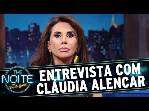 The Noite (18/04/16) - Entrevista com Cláudia Alencar