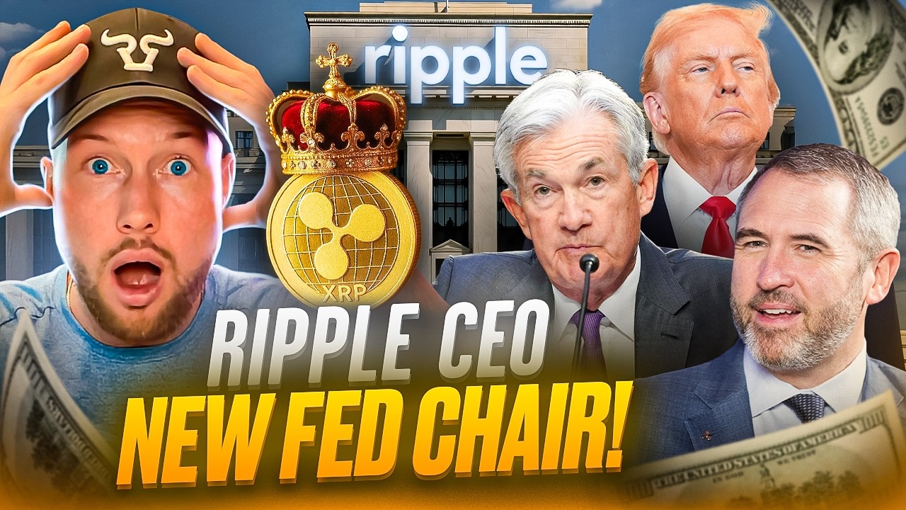 Ripple XRP: Brad Garlinghouse is REPLACING Jerome Powell As The NEW FED CHAIR!? (EPIC CRYPTO NEWS)