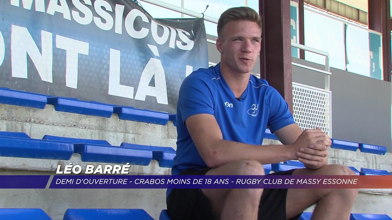 Léo Barré, rugbyman originaire de Versailles sélectionné en équipe de France U18