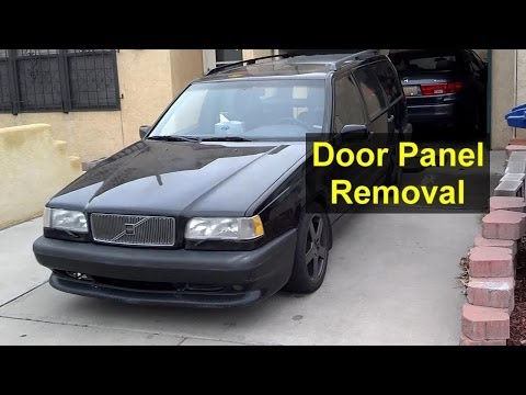 VOLVO 850 - Front Door Panel Removal