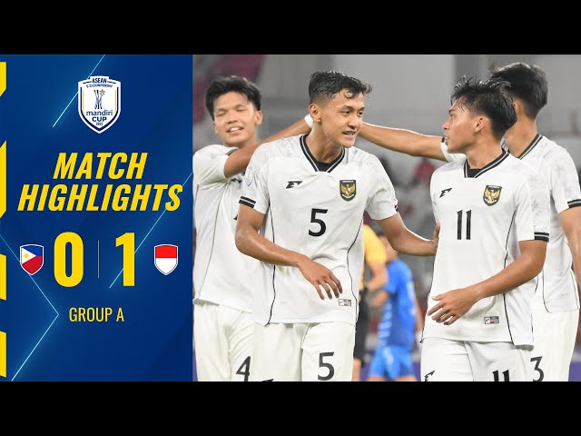 🇵🇭 PHILIPPINES 0-1 INDONESIA 🇮🇩 | #MANDIRICUP2025 HIGHLIGHTS