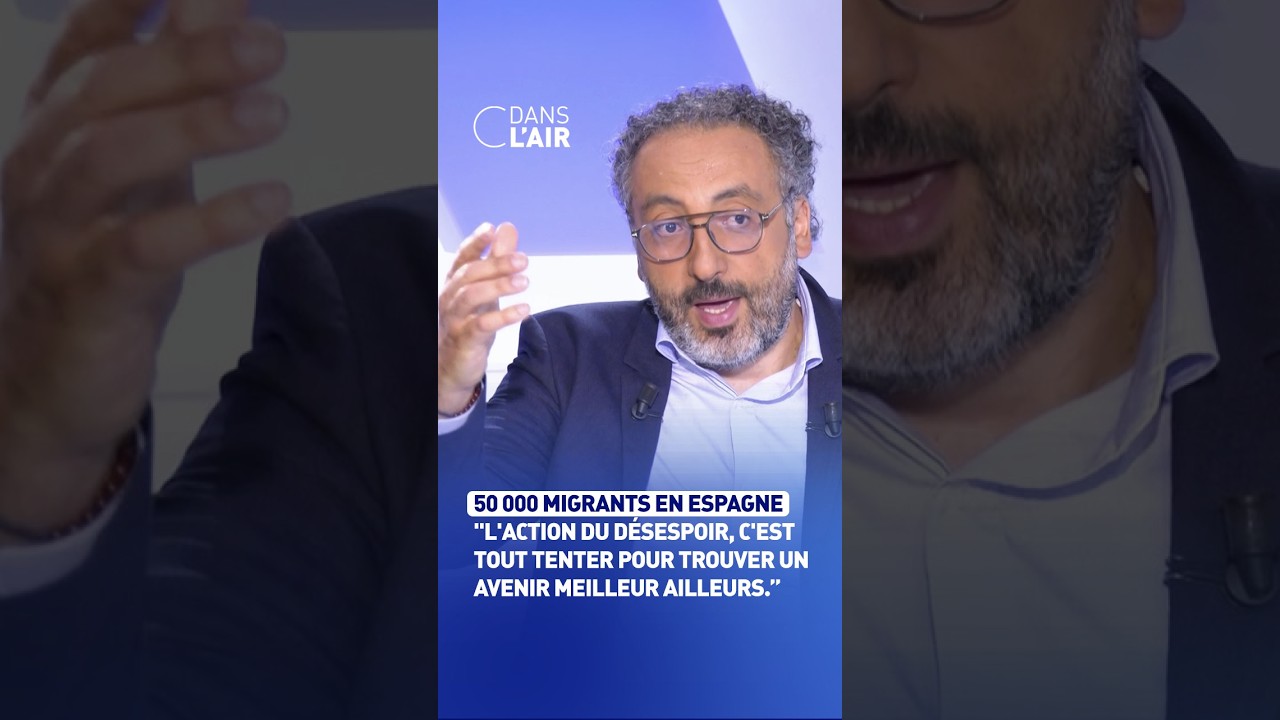 50 000 migrants en Espagne : "c'est l'action du désespoir"