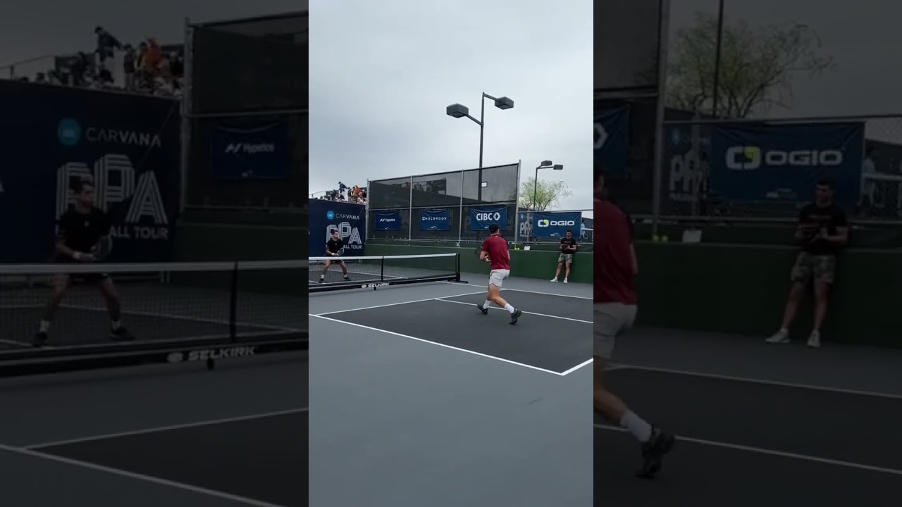 Let the other team make mistakes in pickleball!