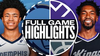 GRIZZLIES at KINGS | FULL GAME HIGHLIGHTS | January 3, 2025