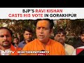 Phase 7 Voting | BJPs Ravi Kishan Casts His Vote In UPs Gorakhpur