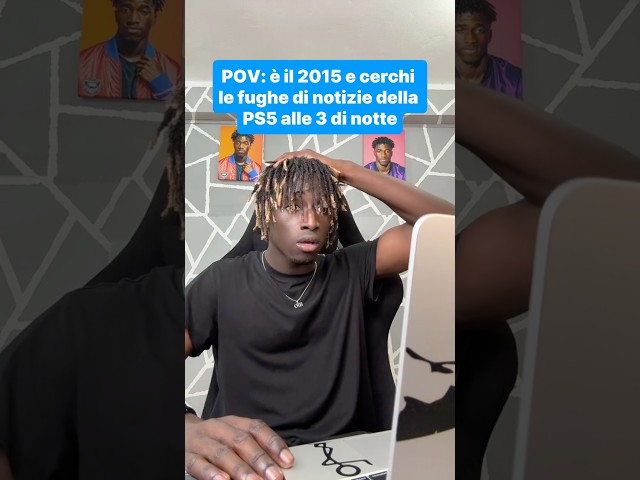 È il 2015 e cerchi le fughe di notizie della PS5 💀 @Ouz_Reactions