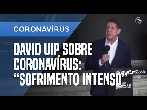 DAVID UIP DIZ QUE “SOFREU MUITO E TEVE QUE SE REINVENTAR” POR CORONAVÍRUS