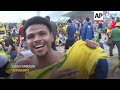 Brasileños celebran victoria de su equipo contra Suiza  - 01:05 min - News - Video