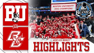 Highlights: Men's Ice Hockey vs. Boston College - Dunkin' Men's Beanpot Championship (2/10/2025)