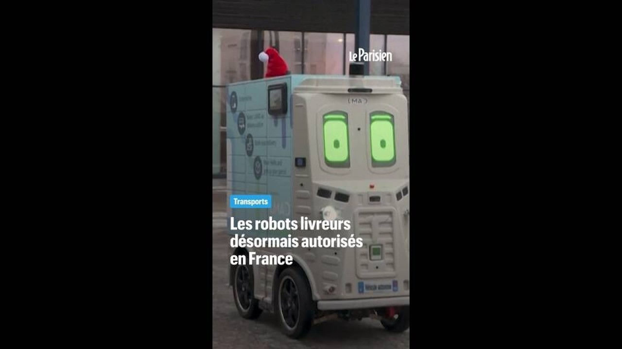 La France autorise les robots livreurs sur ses routes