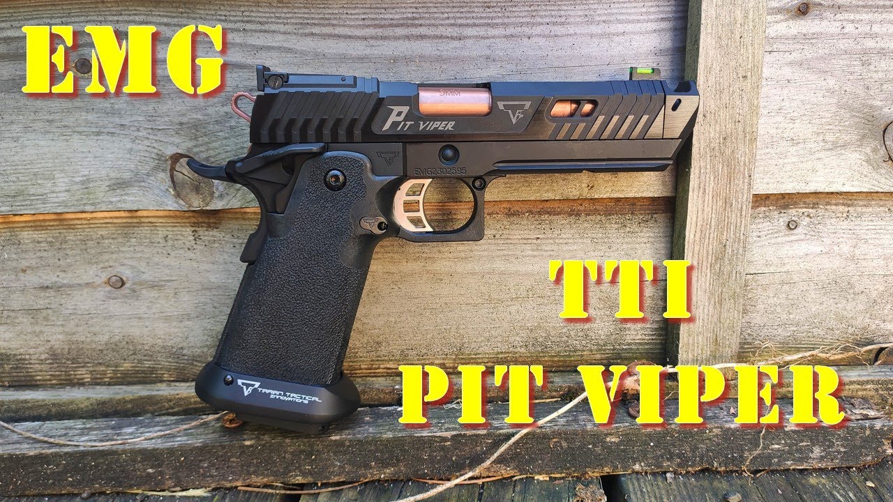 Airsoft - EMG/AWC - TTI Pit Viper [French]