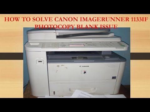 Canon imagerunner 1133 не устанавливается драйвер