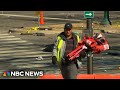 Crews clean up at Kansas City shooting scene