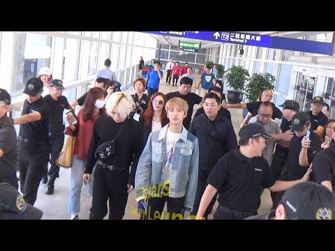 Triple H - 泫雅HyunA(현아)、PENTAGON - E'Dawn(이던)、Hui(후이) Arrived Hong Kong Airport 20171013