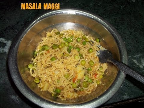 in Maggi recipe with noodle  hindi Masala vegetables indian style  maggi noodles recipe