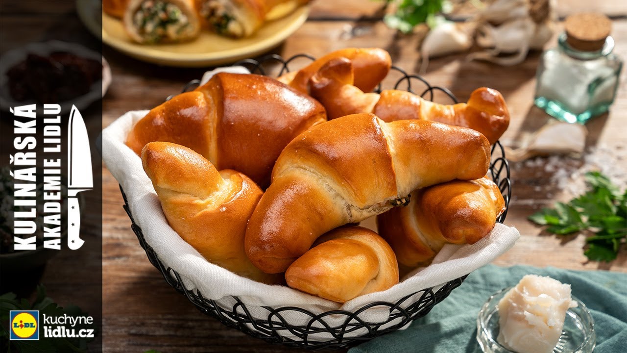 Slané kynuté rohlíčky se sýrem - Roman Paulus - Kulinářská Akademie Lidlu