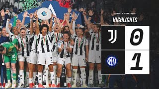 HIGHLIGHTS Serie A | Juventus Women 0-1 Inter | Scudetto Celebrations at Allianz Stadium!