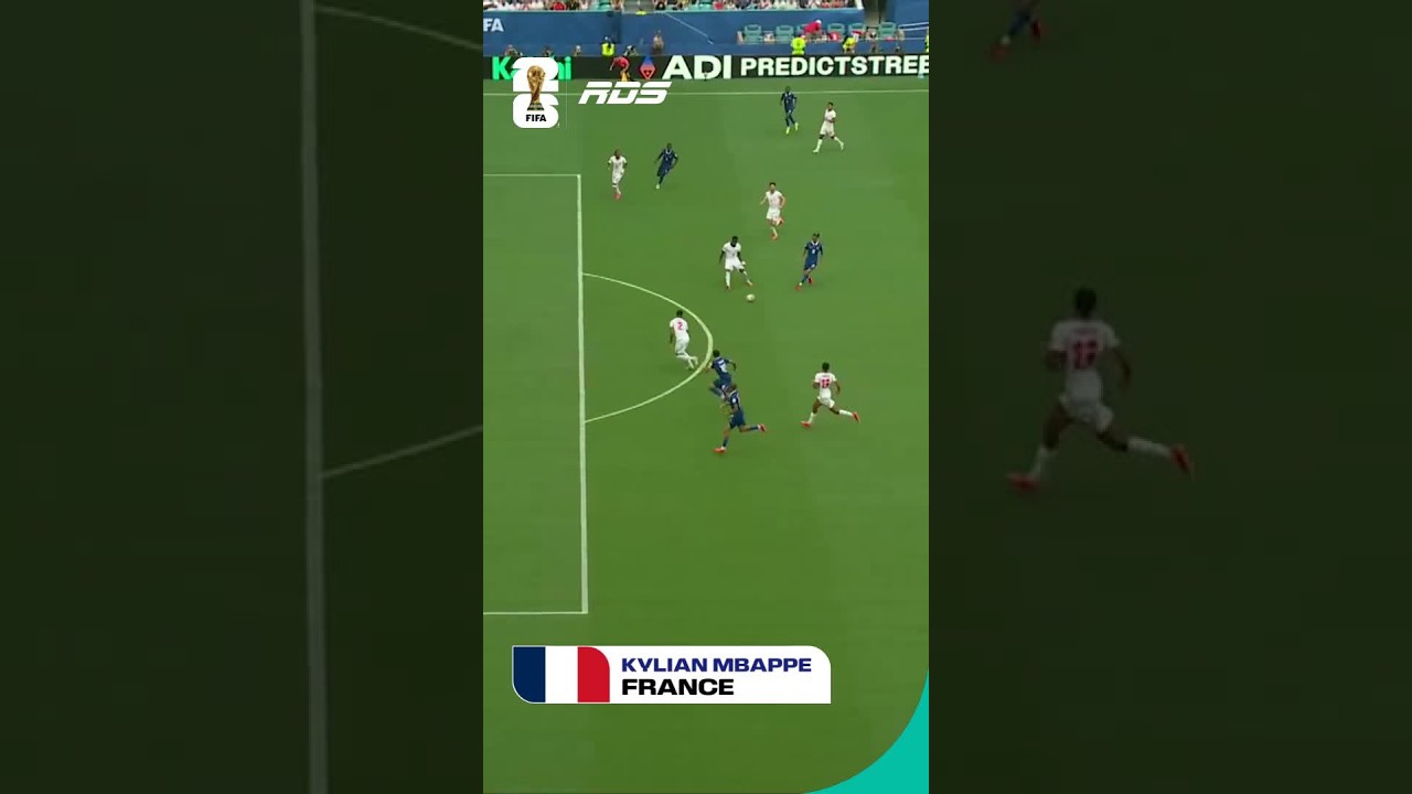 Qui d'autres que Kylian Mbappé pour réduire l'écart à trois buts! #FifaWorldCupOnYT