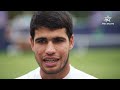 #CarlosAlcaraz on his inspiration & the Wimbledon feeling | #WimbledonOnStar  - 01:47 min - News - Video