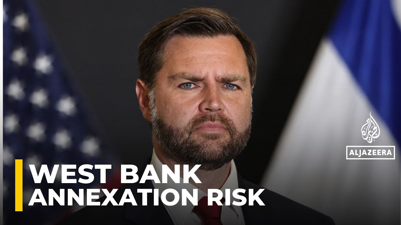 Annexation of occupied West Bank is ‘clear red line’ for US